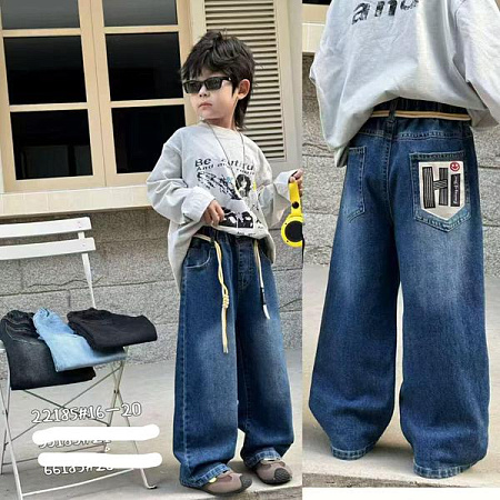 Джинсы Fashion Kids 22185 d.grey - делук