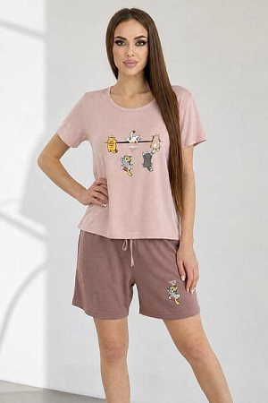 Пижама Trikotag 601091 pink - делук
