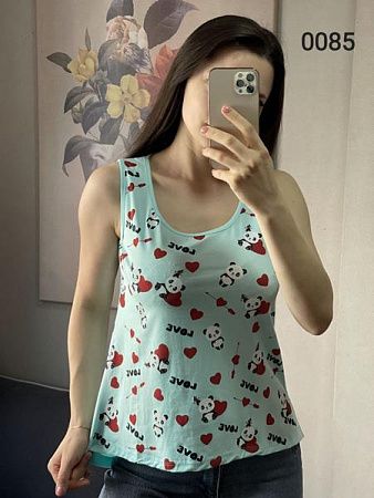 Майка Fsn 0085-1 l.blue - делук