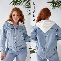Куртка Liana Denim 417 l.blue - делук