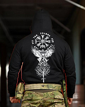 Худи Madoka 1317 black - делук