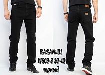 Джинсы Basanjiu 609-8 black - делук