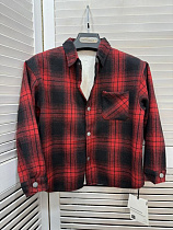 Рубашка Major 8101 red-black - делук