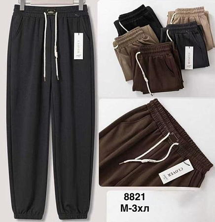 Штаны Спорт Minh 8821 brown - делук