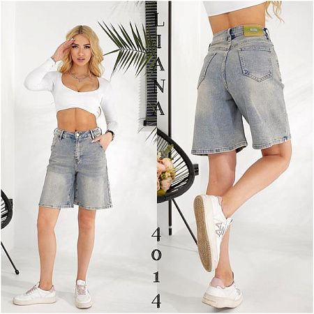 Шорты Liana Denim 4014 l.blue - делук
