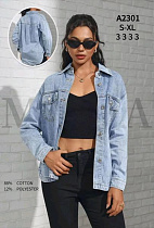 Рубашка Jeans Club A2301 l.blue - делук