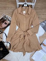 Платье Arina 1591 beige - делук