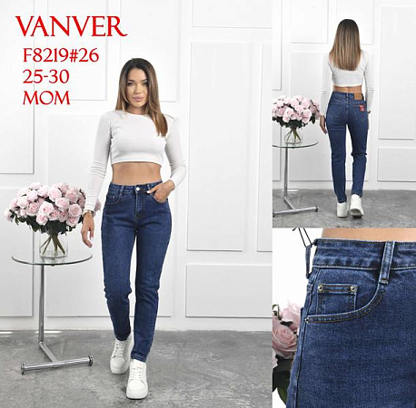 Джинсы Vanver F8219 blue - делук