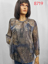 Свитер Lida 8719 brown - делук