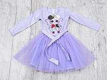 Платье Kindzer Clothes N12 l.purple - делук