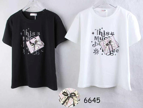 Футболка Tran 6645 mix - делук