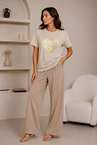Футболка Global GL245 beige - делук
