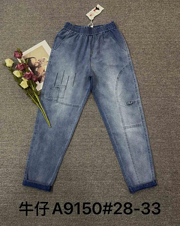 Джинсы Immei A9150 l.blue - делук