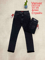 Джинсы Vanver D82128 black - делук