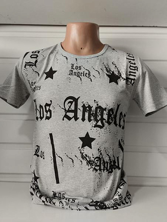 Футболка Panda 1582 grey - делук