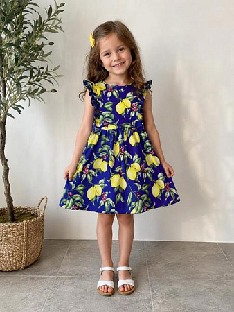 Платье Fili Kids FK1878 navy - делук