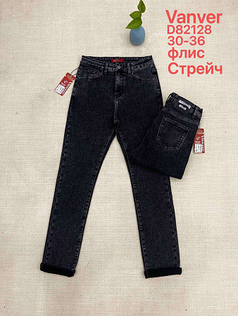 Джинсы Vanver D82128 black - делук