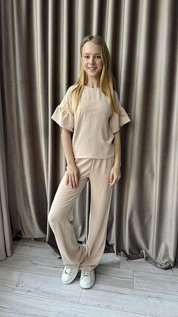 Костюм Moda School 8543 beige - делук