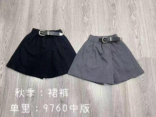 Юбка-Шорты Fashion Kids 9760 grey - делук
