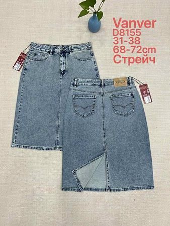 Юбка Vanver D8155 blue - делук