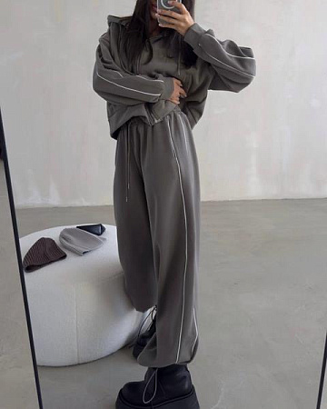 Костюм Спорт Modnulya 710 grey - делук