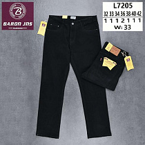 Джинсы God Baron 7205 black - делук
