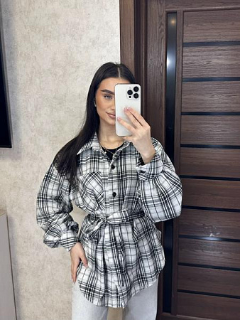 Рубашка Valentina 8 l.grey - делук