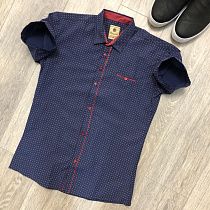 Рубашка Nik 54891 navy - делук