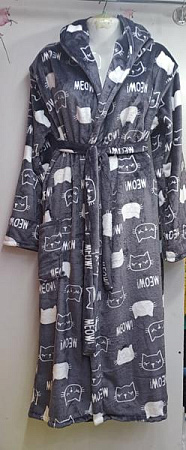 Халат Romeo Life RL929 grey - делук