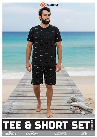Костюм Samo 7038 black - делук