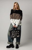 Свитер X-Ray 1412 brown-black - делук
