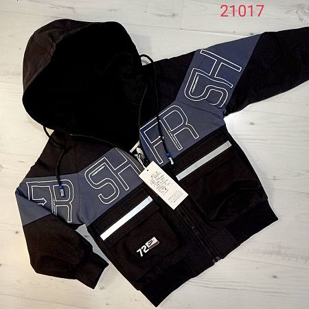 Куртка Malibu2 21017 black-grey - делук