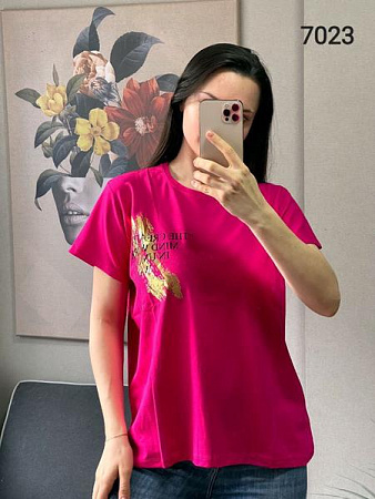 Футболка Fsn 7023 pink - делук
