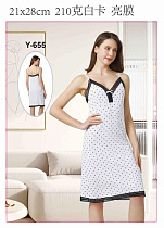 Ночнушка Brilliant Y655 white - делук