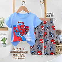 Пижама Фунтик 270-1 l.blue - делук