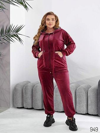 Костюм Спорт Loren 949 wine - делук