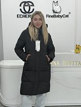 Пуховик Yafeier 2587 black - делук