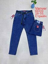 Джинсы Vanver B8220 blue - делук