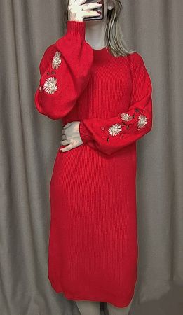 Платье Kosta 1187 red - делук