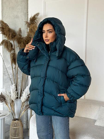 Пуховик Trend 231 green - делук