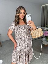 Платье Arina 2426 beige - делук