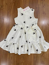 Платье Rsv 149 white-black - делук