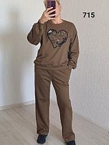 Костюм Спорт Fsn 715 brown - делук
