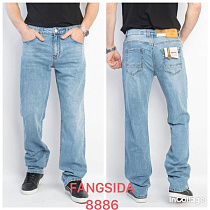 Джинсы God Baron 8886 l.blue - делук