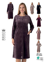 Халат Cotpark 3954 green - делук