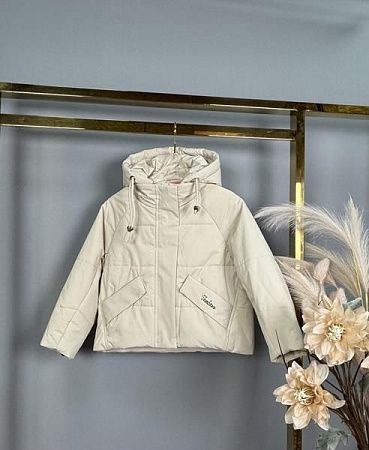 Куртка Delfinka 6659 beige - делук