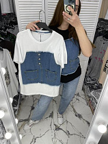 Футболка Karon 3209 white - делук