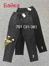 Джинсы Leen 751-1 black - делук