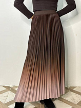 Юбка Kosta 9581 brown-beige - делук