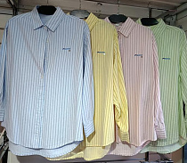 Рубашка Trend 66612 beige - делук